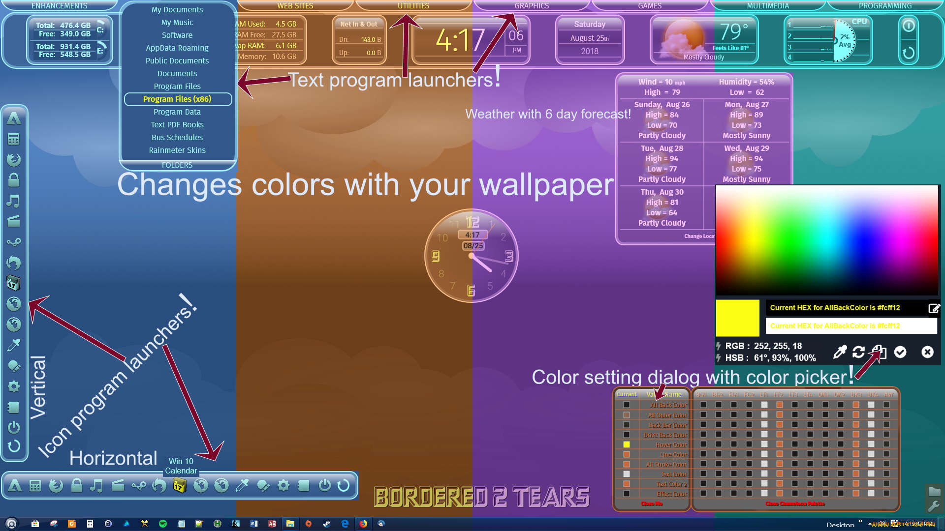 , screenshots, 